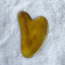 Guasha masaje cara Massag resina cera de abejas Gua Sha imitación Jade tablero acupuntura cuidado de los ojos SPA masajeador herramienta masaje rostro