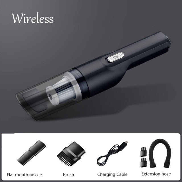 Wireless Car Vacuum Cleaner For Machine Cordless Portable Handheld Desktop Vacuum Cleaner For Home Home Appliance Car Products