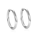LUXUSTEEL 1Pairs/2pcs Trendy Small Hoop Earrings Women Girl Coloful Round Circle Earring 2022 Anti-allergy Brinco Accessories
