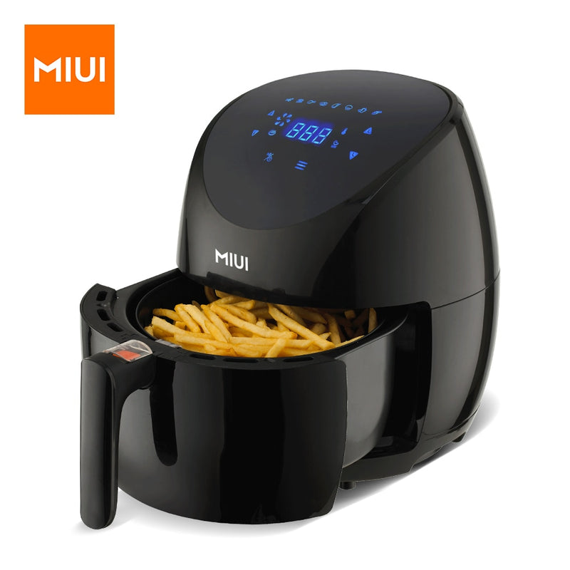 MIUI 4.6L Electric Air Fryer Oven 1500W MI-CYCLONE 360°Baking LED Touchscreen Deep Fryer without Oil Top Configurations Flagship