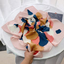 2022 Summer Luxury Brand Silk Scarf Square Women Shawls And Wraps Fashion Office Small Hair Neck Hijabs Foulard Scarves 70*70cm