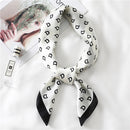 2022 Summer Luxury Brand Silk Scarf Square Women Shawls And Wraps Fashion Office Small Hair Neck Hijabs Foulard Scarves 70*70cm