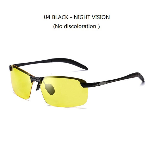 Gafas de sol fotocromáticas para hombre, gafas de camaleón polarizadas para conducir, gafas de sol para hombre que cambian de Color, gafas de sol de visión nocturna para el día, gafas para conductor