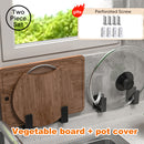 Joybos Kichen Organizer Spices Aluminum Multifunction Kichen Shelf Storage Rack Wall-mounted Kitchen Organizer for Spices