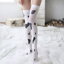 New Sexy Medias Black White Striped Long Socks Women Velet Over Knee Thigh High Stockings Girls Anime Lolita Cosplay Costumes