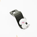 1PCS Creative Cartoon Car Seat Hanger Hook Car Accessories Holder Hook Mask Holder Space-saving Car Organizer Stand Bag Holder