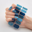 Four Sorts of Nail Stickers Fashion Nail Wraps Self Adhesive Manicure Decoracion Nail Strips Nail Sticker Set Nail Art