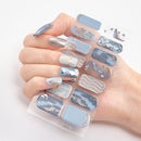Four Sorts of Nail Stickers Fashion Nail Wraps Self Adhesive Manicure Decoracion Nail Strips Nail Sticker Set Nail Art