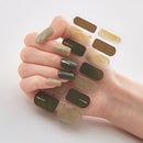 Four Sorts of Nail Stickers Fashion Nail Wraps Self Adhesive Manicure Decoracion Nail Strips Nail Sticker Set Nail Art