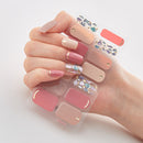 Four Sorts of Nail Stickers Fashion Nail Wraps Self Adhesive Manicure Decoracion Nail Strips Nail Sticker Set Nail Art