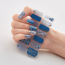 Four Sorts of Nail Stickers Fashion Nail Wraps Self Adhesive Manicure Decoracion Nail Strips Nail Sticker Set Nail Art