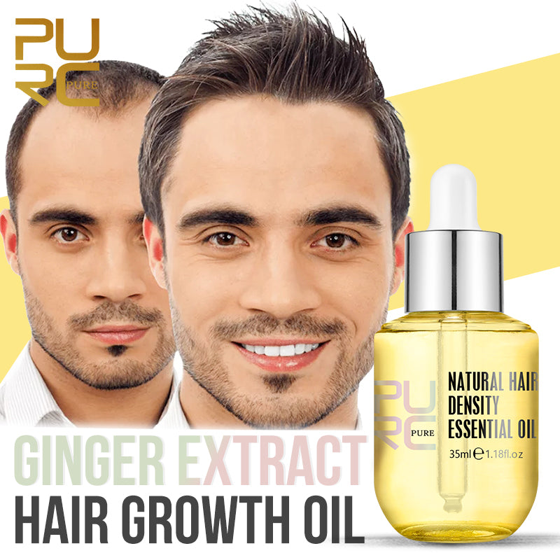 PURC Ginger Essence Haarwachstumsprodukte Schnelles Nachwachsen Öl Serum Haarausfall Medizin Enhancer Care Beauty Scalp Treatment 35ml