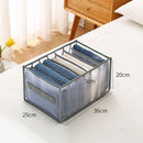 Fordable Jeans Aufbewahrungsbox Trennung Kleidung Unterwäsche Hosenfach Schrank Schublade Kleiderschrank Teiler Home Organizer
