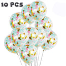10/20 Star Confetti Balloons Metallic Confetti Latex Transparent Ballon Baby Shower Birthday Party Wedding Decoration Ball Globo