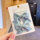 ¡Novedad de 2022! Accesorios para el cabello con lazo para niñas pequeñas, Clips rojos de red para niñas de verano, horquillas para bebés, pinzas para el cabello para niños, regalos