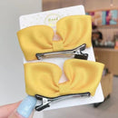 ¡Novedad de 2022! Accesorios para el cabello con lazo para niñas pequeñas, Clips rojos de red para niñas de verano, horquillas para bebés, pinzas para el cabello para niños, regalos