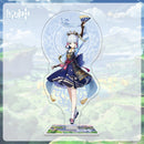 Genshin Impact Action Figures Acrylic Stand Model Genshin Raiden Shogun Kokomi DIY Desk Decor Standing Sign Collection Ornament