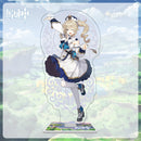 Genshin Impact Action Figures Acrylic Stand Model Genshin Raiden Shogun Kokomi DIY Desk Decor Standing Sign Collection Ornament