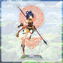 Genshin Impact Action Figures Acrylic Stand Model Genshin Raiden Shogun Kokomi DIY Desk Decor Standing Sign Collection Ornament