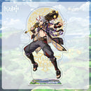 Genshin Impact Action Figures Acrylic Stand Model Genshin Raiden Shogun Kokomi DIY Desk Decor Standing Sign Collection Ornament