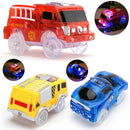 Magical Tracks LED Light Electronics Car Tracks Toy Parts 5 Colorful Lights Children&
