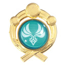 2021New Anime Genshin Impact Earrings Zhongli Long Tassel Ear Clips Tartaglia Eardrop For Women Men 1:1 Cosplay Jewelry Props