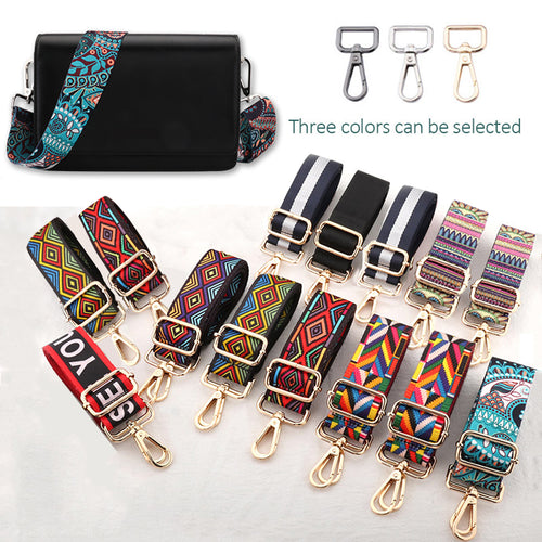 Handtaschengurte für Crossbody Verstellbares Taschenzubehör Gürtel für Taschenzubehör Handtaschengürtel Breite Nylon-Umhängetaschengurte