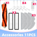 Xiaomi Dreame Bot L10 Pro D9 TROUVER LDS Finder Robot Vacuum Cleaner Parts Main Side Brush Hepa Filter Mop Cloths Replacement