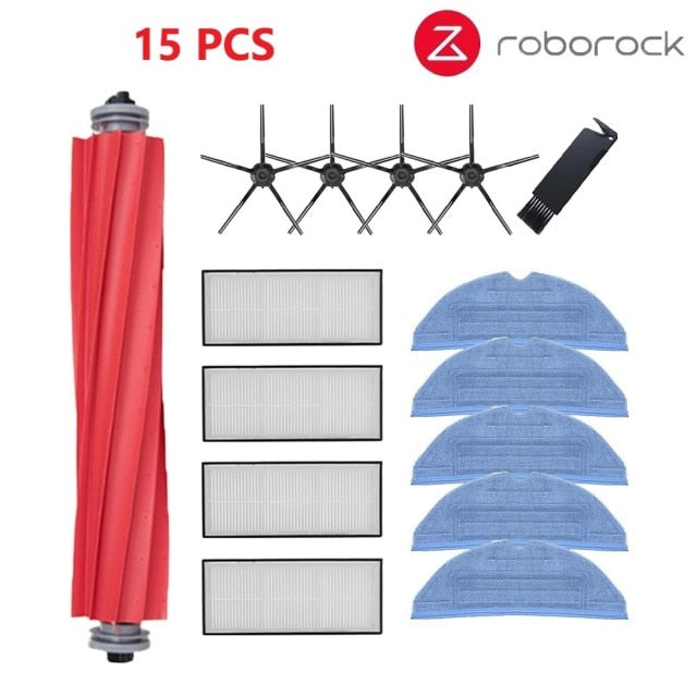 Roborock S7 S70 S7Max T7S T7S Plus Main Brush Hepa Filter Mop Pad Spare Parts Vacuum Cleaner Accessories