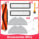 Hauptseiten-Bürstenwischtücher Hepa-Filter für Xiaomi Dreame D9 Dreame Bot L10 Pro Trouver Robot LDS Vacuum-Mop Finder Ersatzteile