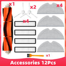 Hauptseiten-Bürstenwischtücher Hepa-Filter für Xiaomi Dreame D9 Dreame Bot L10 Pro Trouver Robot LDS Vacuum-Mop Finder Ersatzteile