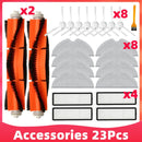 Hauptseiten-Bürstenwischtücher Hepa-Filter für Xiaomi Dreame D9 Dreame Bot L10 Pro Trouver Robot LDS Vacuum-Mop Finder Ersatzteile