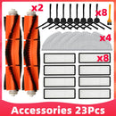 Hauptseiten-Bürstenwischtücher Hepa-Filter für Xiaomi Dreame D9 Dreame Bot L10 Pro Trouver Robot LDS Vacuum-Mop Finder Ersatzteile