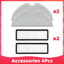 Hauptseiten-Bürstenwischtücher Hepa-Filter für Xiaomi Dreame D9 Dreame Bot L10 Pro Trouver Robot LDS Vacuum-Mop Finder Ersatzteile