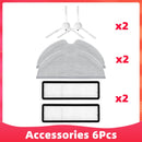 Hauptseiten-Bürstenwischtücher Hepa-Filter für Xiaomi Dreame D9 Dreame Bot L10 Pro Trouver Robot LDS Vacuum-Mop Finder Ersatzteile
