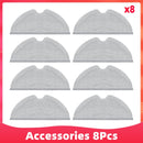 Hauptseiten-Bürstenwischtücher Hepa-Filter für Xiaomi Dreame D9 Dreame Bot L10 Pro Trouver Robot LDS Vacuum-Mop Finder Ersatzteile