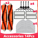 Hauptseiten-Bürstenwischtücher Hepa-Filter für Xiaomi Dreame D9 Dreame Bot L10 Pro Trouver Robot LDS Vacuum-Mop Finder Ersatzteile