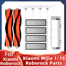 Xiaomi Mijia 1 / 1S SDJQR01RR SDJQR02RR SDJQR03RR Roborock S5 Max S6 MaxV Spare Parts Main Side Brush Hepa Filter Brush Cover