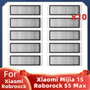 Xiaomi Mijia 1 / 1S SDJQR01RR SDJQR02RR SDJQR03RR Roborock S5 Max S6 MaxV Spare Parts Main Side Brush Hepa Filter Brush Cover