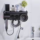 Hairdryer Holder Wall Mounted Storage Rack Bathroom Shelf For Dyson Supersonic Hair Dryer Punch-Free Rack