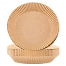 105PCS Air Fryer Disposable Paper Liner,Disposable Fryer Paper Pads, Non-Stick Air Fryer Lined Oil Resistant, 6.3 Inch