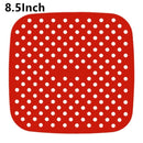 Air Fryer Liner Air Fryer Mat Food Grade Non-Stick Silicone Fryer Basket for 7.5~9-Inch Air Fryers Steamers Air Fryer Paper