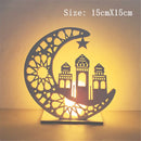 2022 LED 3D Eid Mubarak Decor Ornament Light Eid Kareem Ramadan Decor for Home Ramadan Mubarak Eid Al Adha Islamic Muslim Party