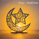 2022 LED 3D Eid Mubarak Decor Ornament Light Eid Kareem Ramadan Decor for Home Ramadan Mubarak Eid Al Adha Islamic Muslim Party
