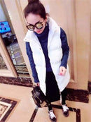 Women Winter Warm Cotton Padded Puffer Vests Sleeveless Parkas Jacket