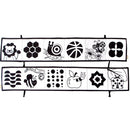 Juguetes sensoriales para recién nacidos, libro educativo para bebés, juguetes de cuna, juguetes para bebés en blanco y negro, libro de tela de animales, juguetes para bebés de 0 a 12 meses