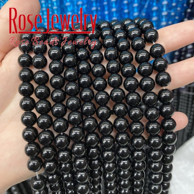 Natürliche weiße schwarze matt polierte Onyx-Achat-Perlen, runde lose Perlen für die Schmuckherstellung, DIY-Armbänder, 38,1 cm, 4, 6, 8, 10, 12 mm