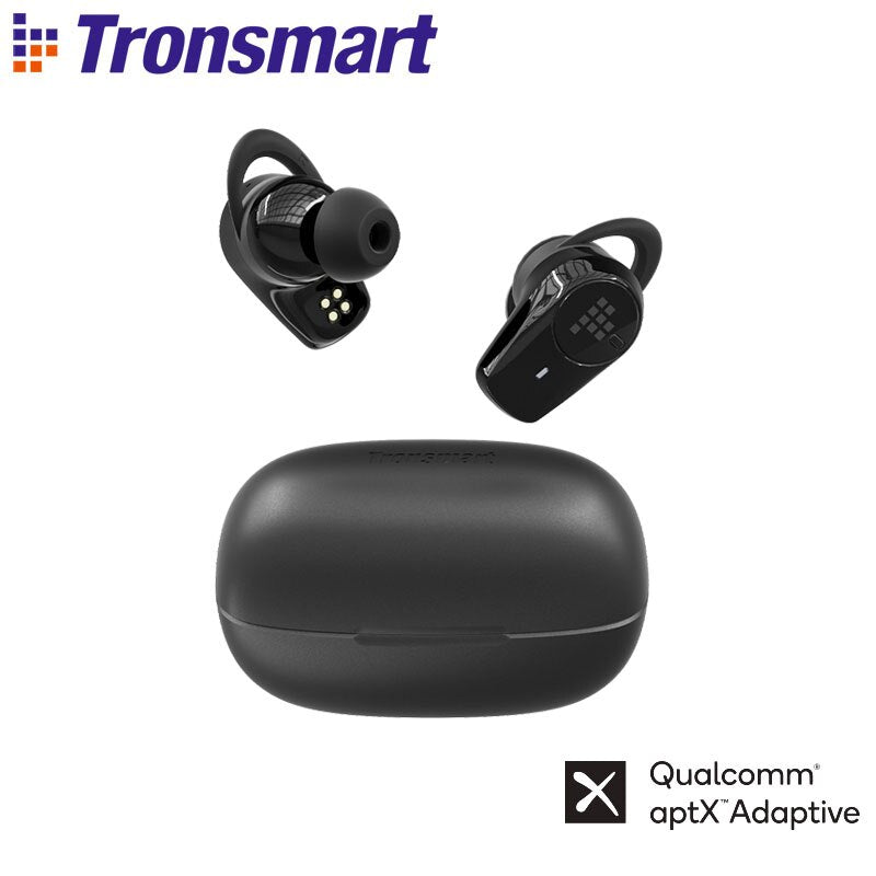 Tronsmart Onyx Prime Wireless Headphones Dual-Driver Bluetooth 5.2 Earphone Qualcomm Earbuds with CVC Call Noise Reduction
