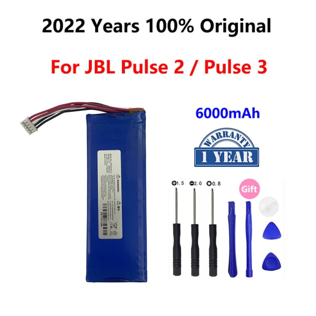 100% Original-Ersatzakku für JBL Charge Flip Pulse Xtreme 2 3 4 5 für Harman Kardon Go Play Onyx Mini-Lautsprecher Bateria