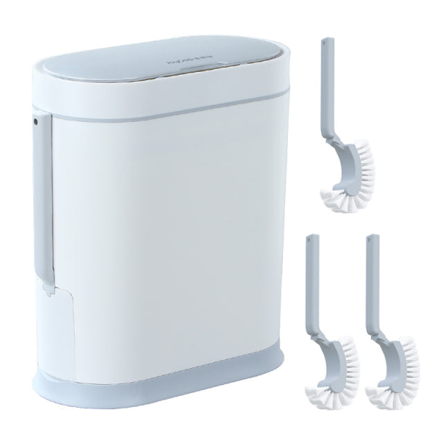 Cubo de basura con Sensor inteligente Joybos, cubo de basura electrónico automático para baño, cubo de basura para el hogar, cubo de basura con Sensor de costura estrecha impermeable